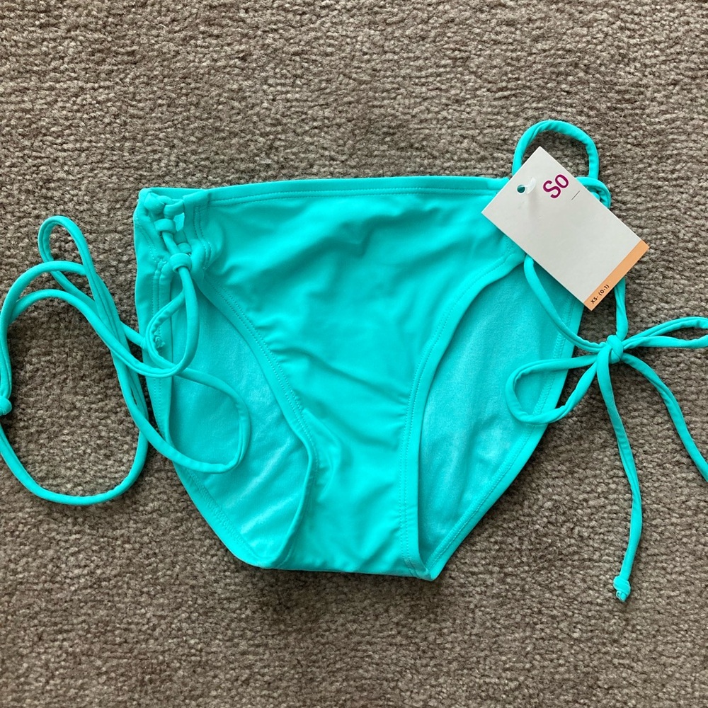 Juniors SO Side-Tie Hipster Bikini Bottoms, xs